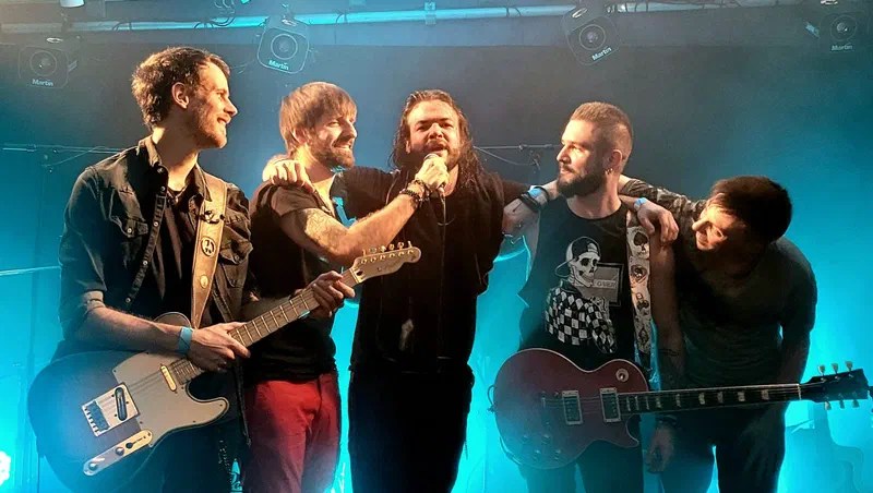 The Redshift Empire on stage