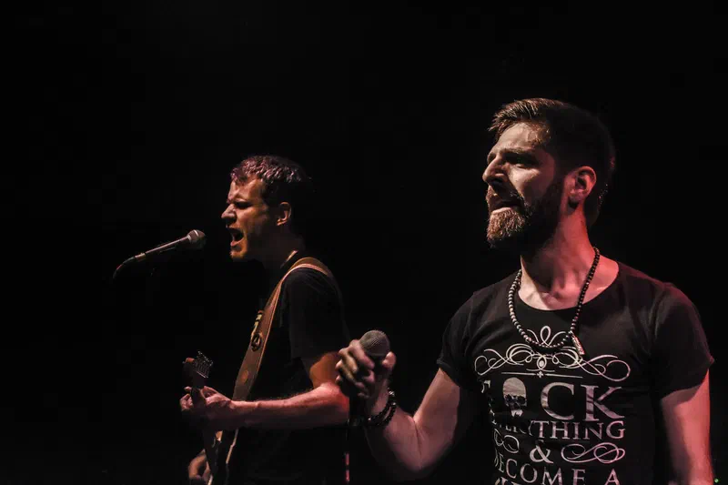 The Redshift Empire on stage